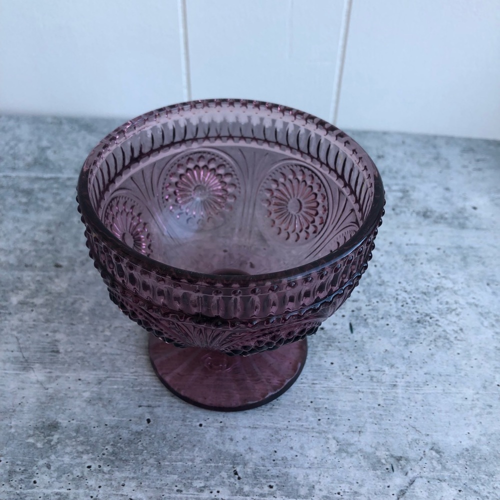 Pioneer Woman Creamer and Glass Dish Bundle - Picture 3 of 6